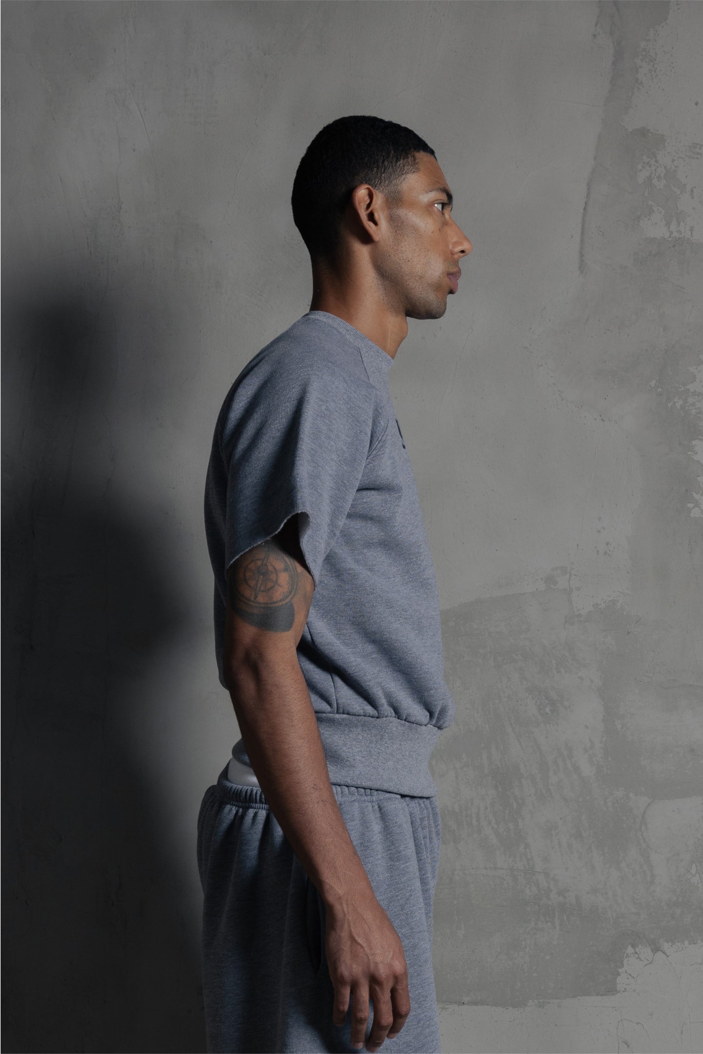 Men's Raglan Core Grey