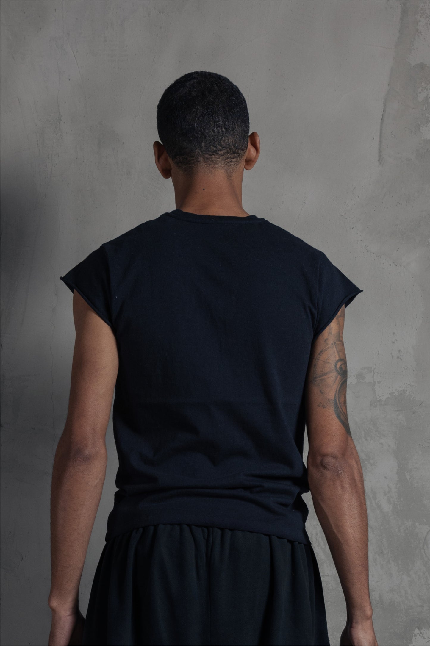 Men's Muscle Tee Black