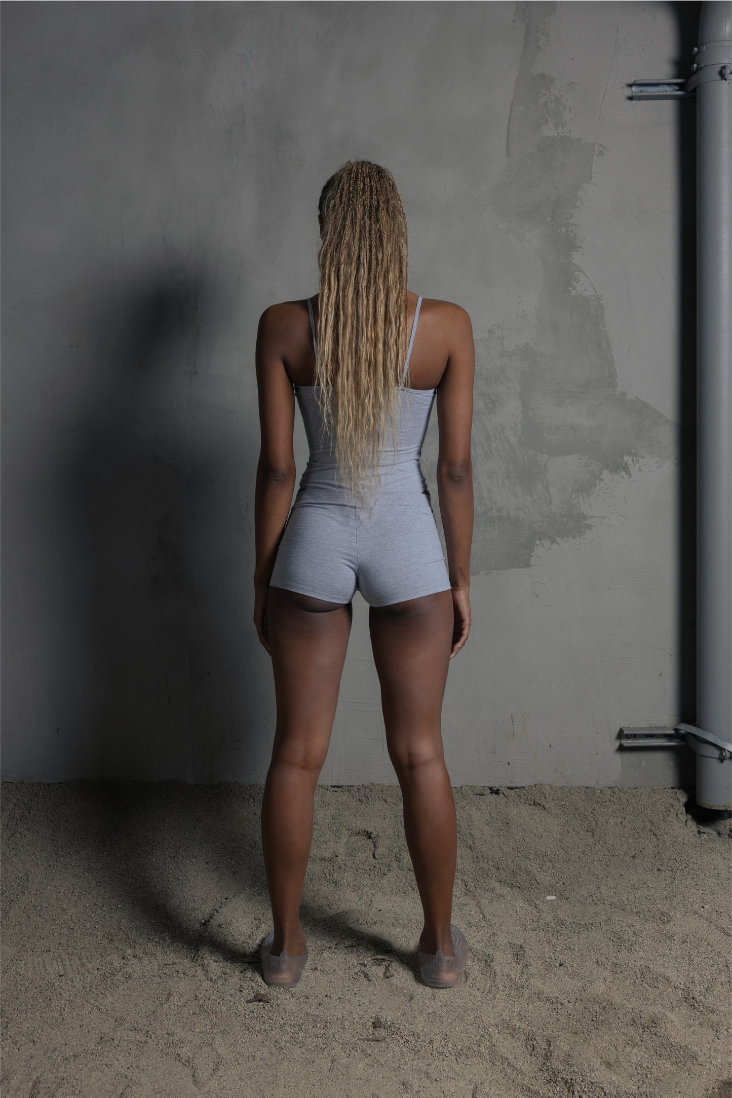 Mini Short Grey
