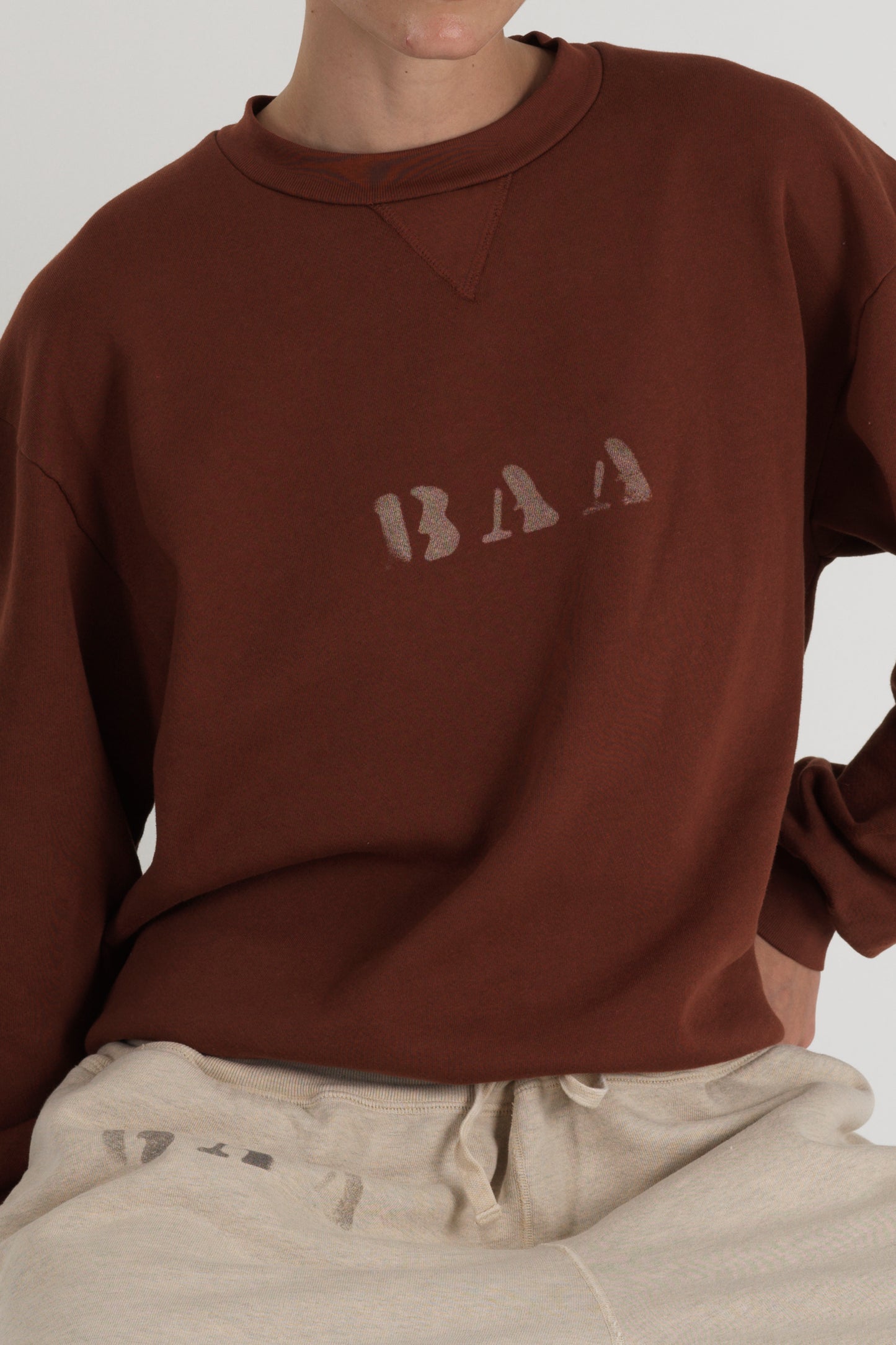 Women's BAA Crewneck Rust