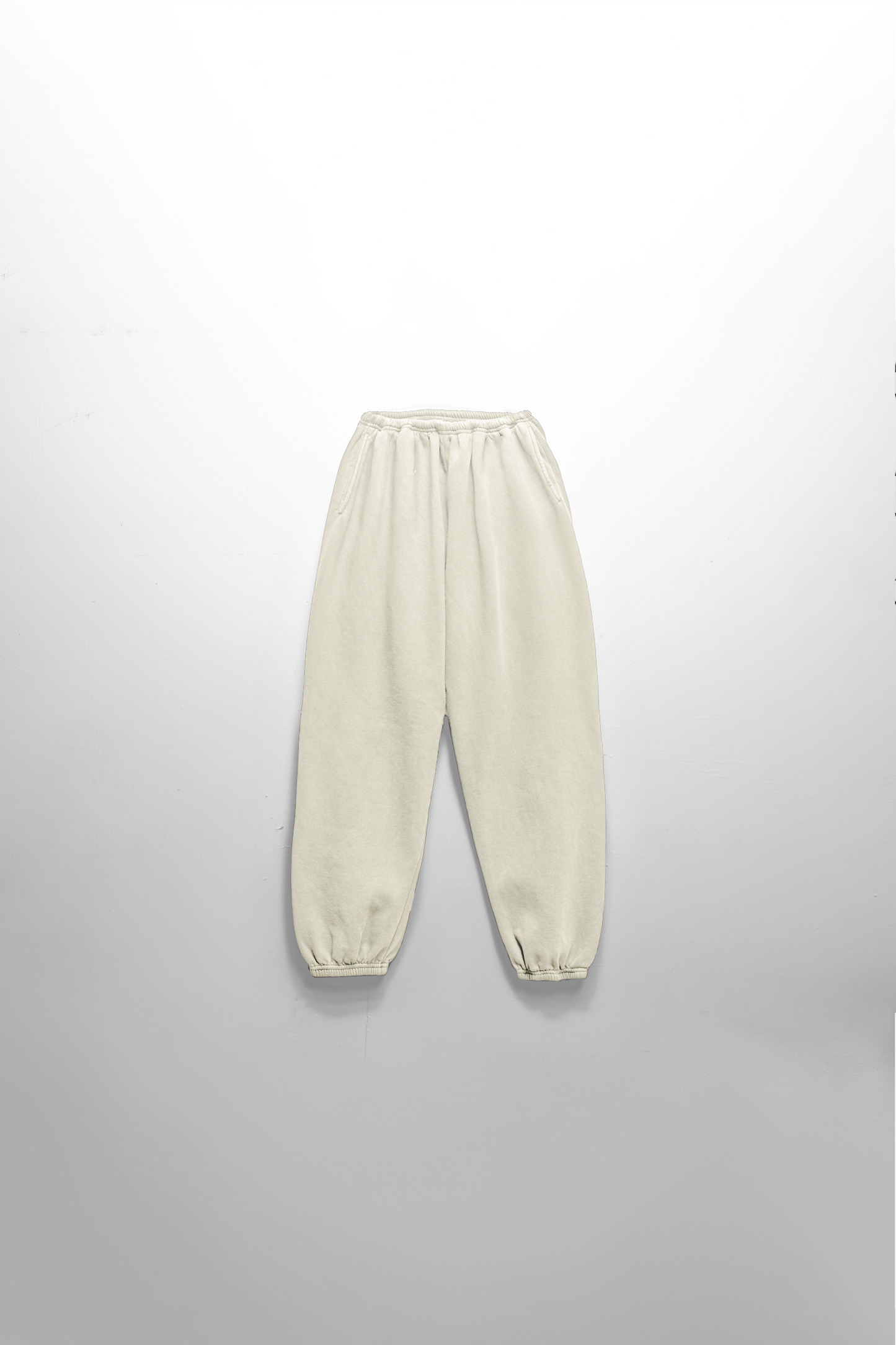 Women's Sweatpants Everyday Dirty White