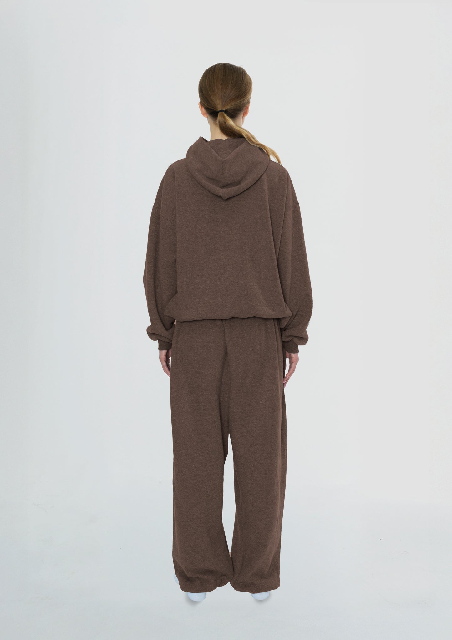 Women's Pullover Washed Brown