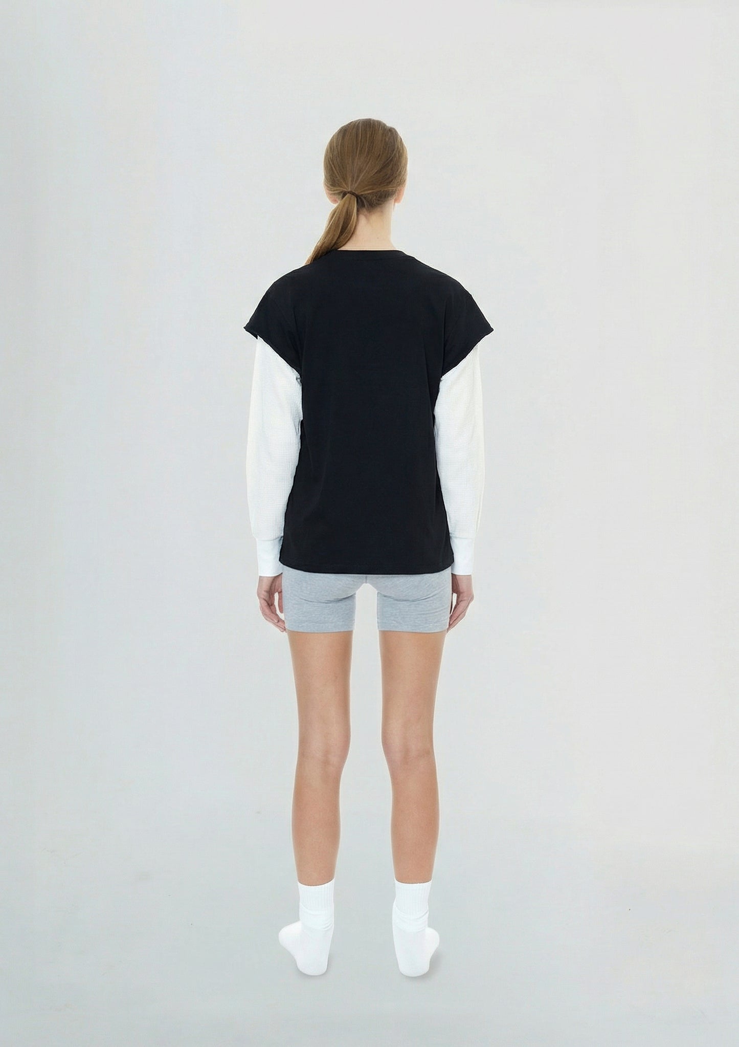 Women's Muscle Tee Black