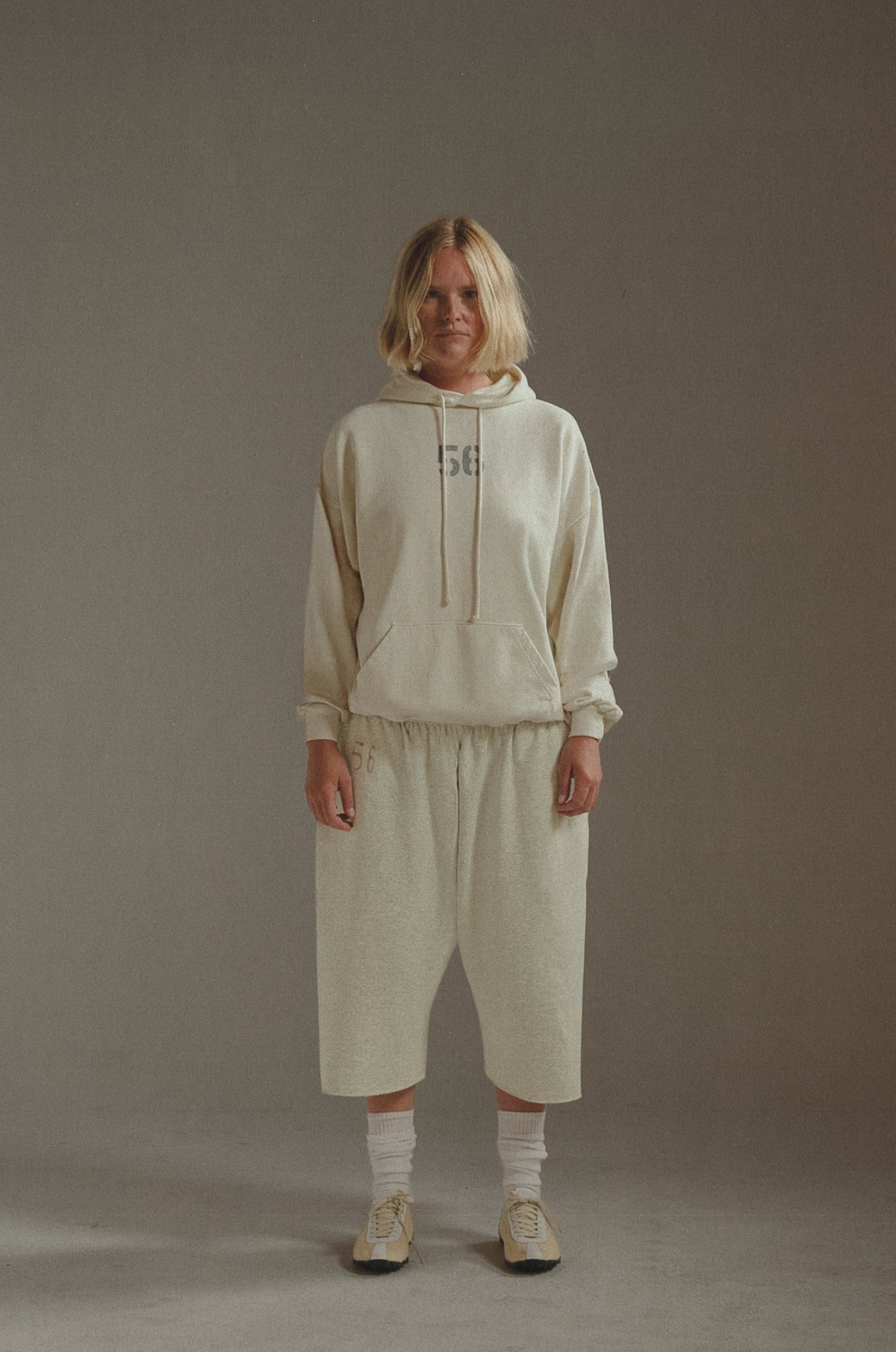 Women's 56 3/4 Shorts Dirty White
