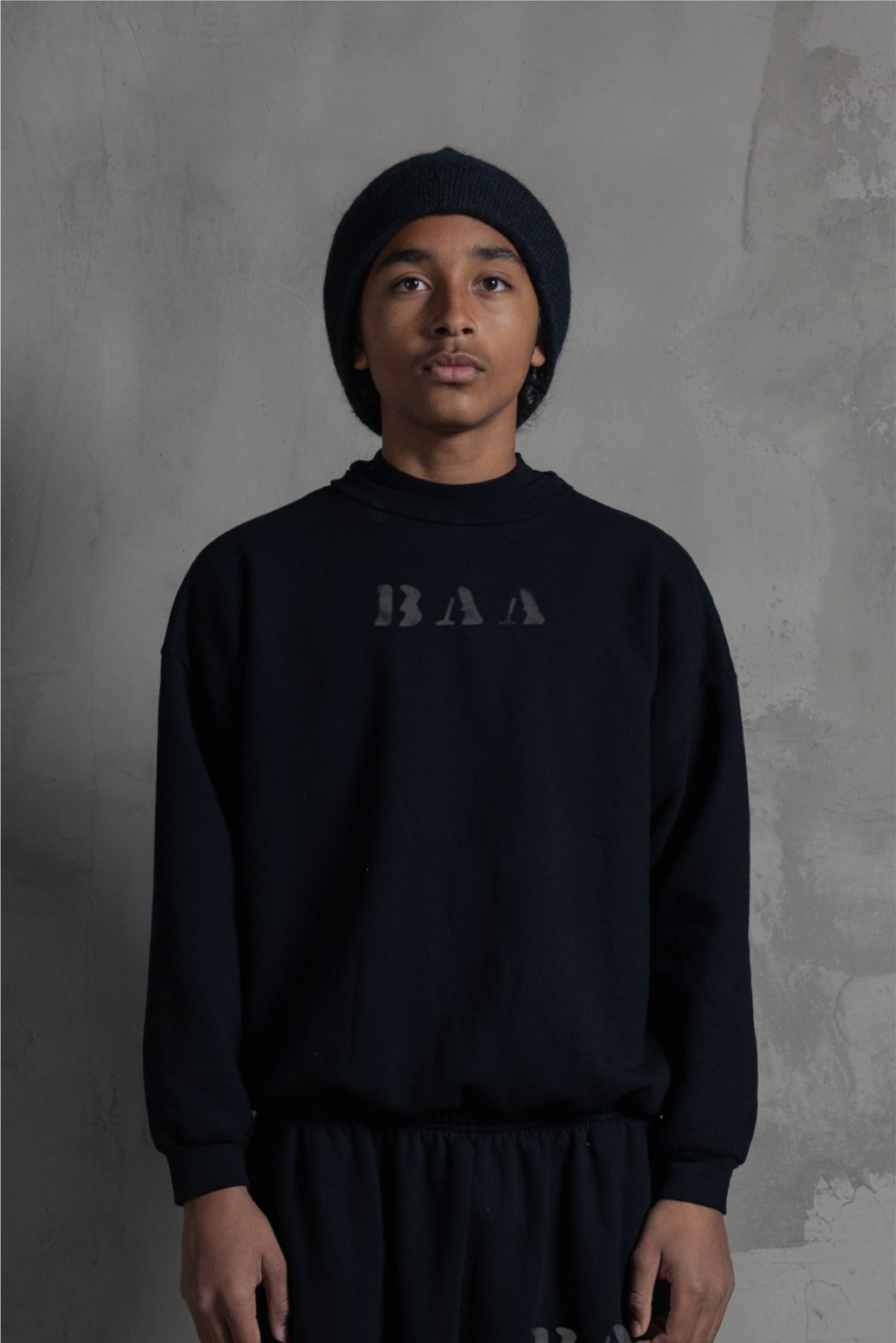 Men's Crewneck Core Black