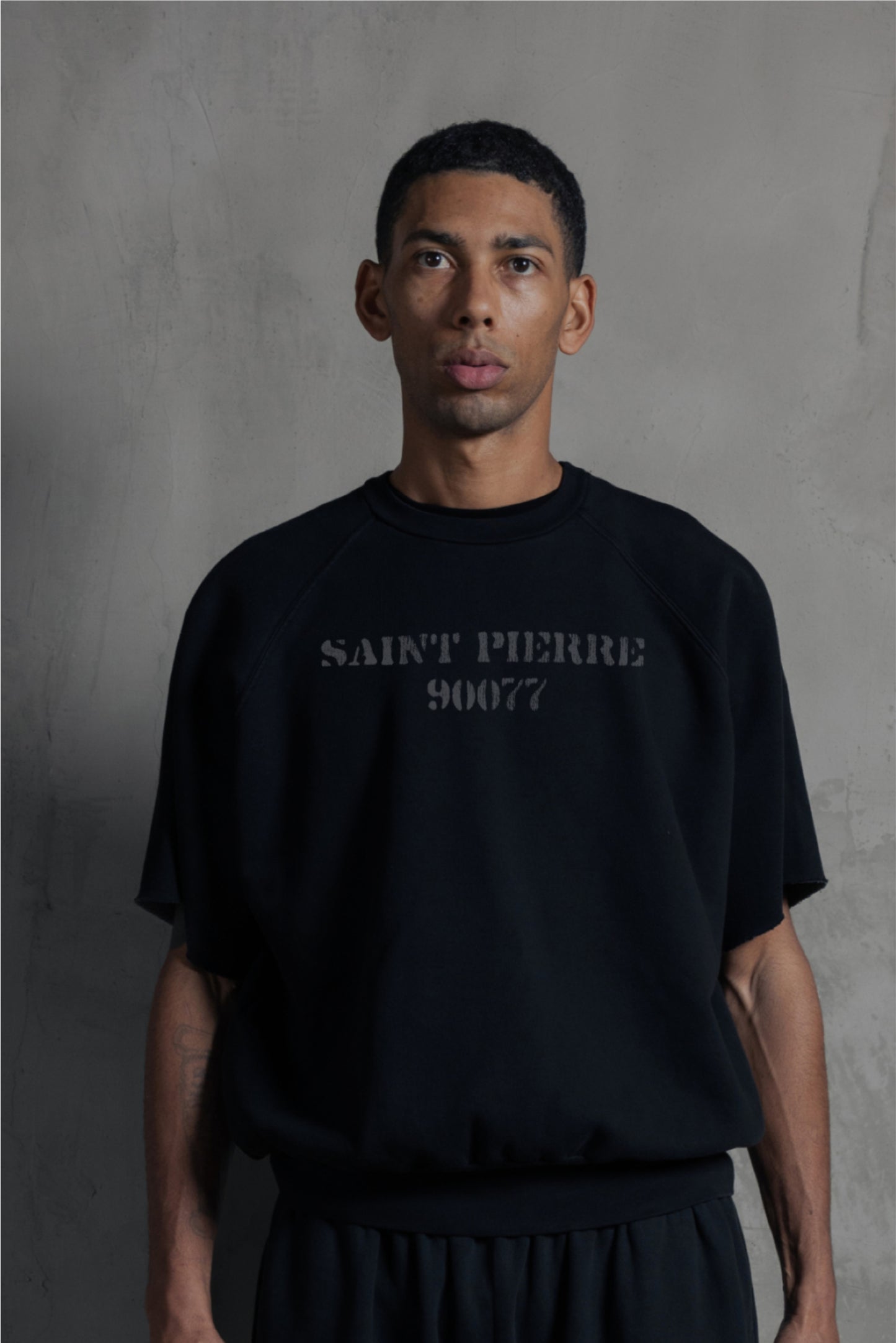 Men's Raglan Saint Pierre Black