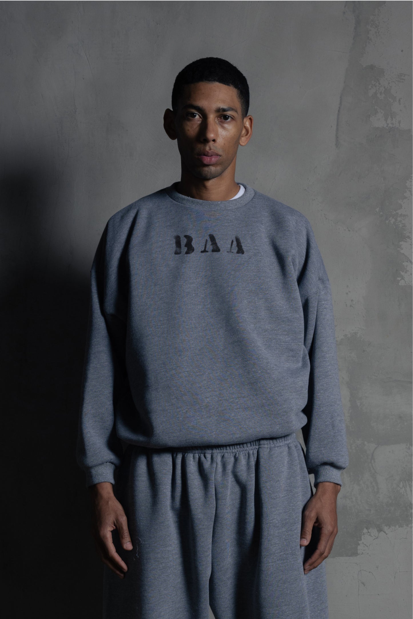 Men's Crewneck Core Grey