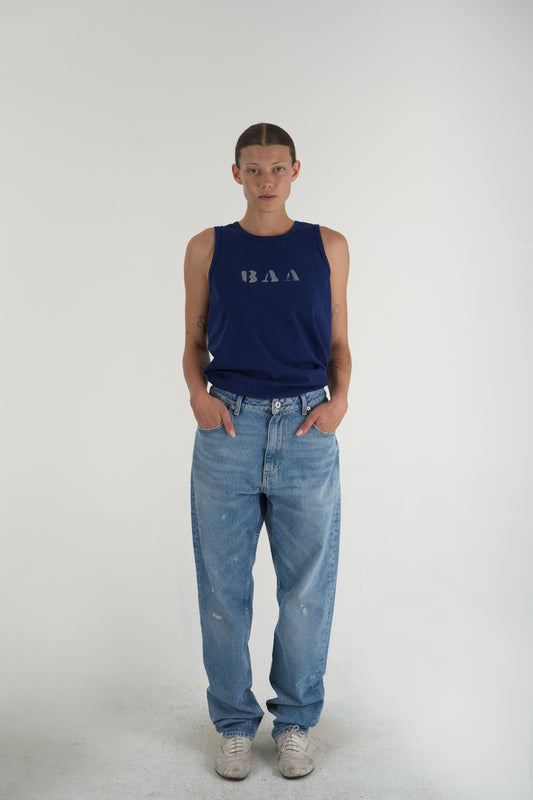 Women's BAA Tank Top Blue