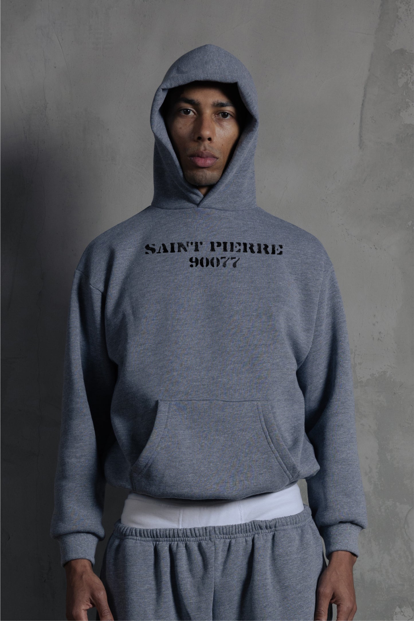 Men's Pullover Saint Pierre Grey