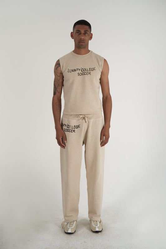 Men's County College Soccer Sleeveless Top