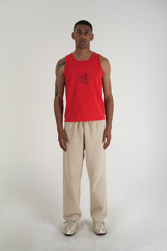 Men's Eagle Tank Top Red