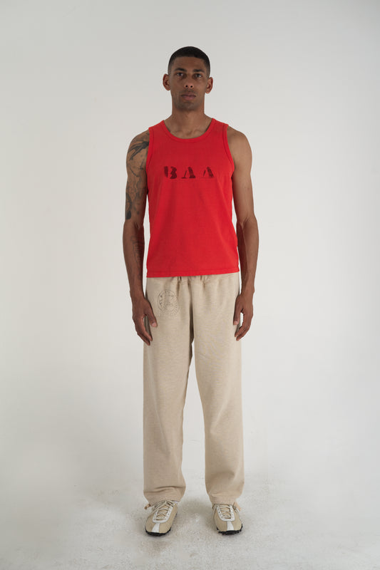 Men's BAA Tank Top Red