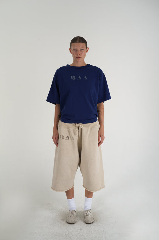 Women's BAA 3/4 Short Beige