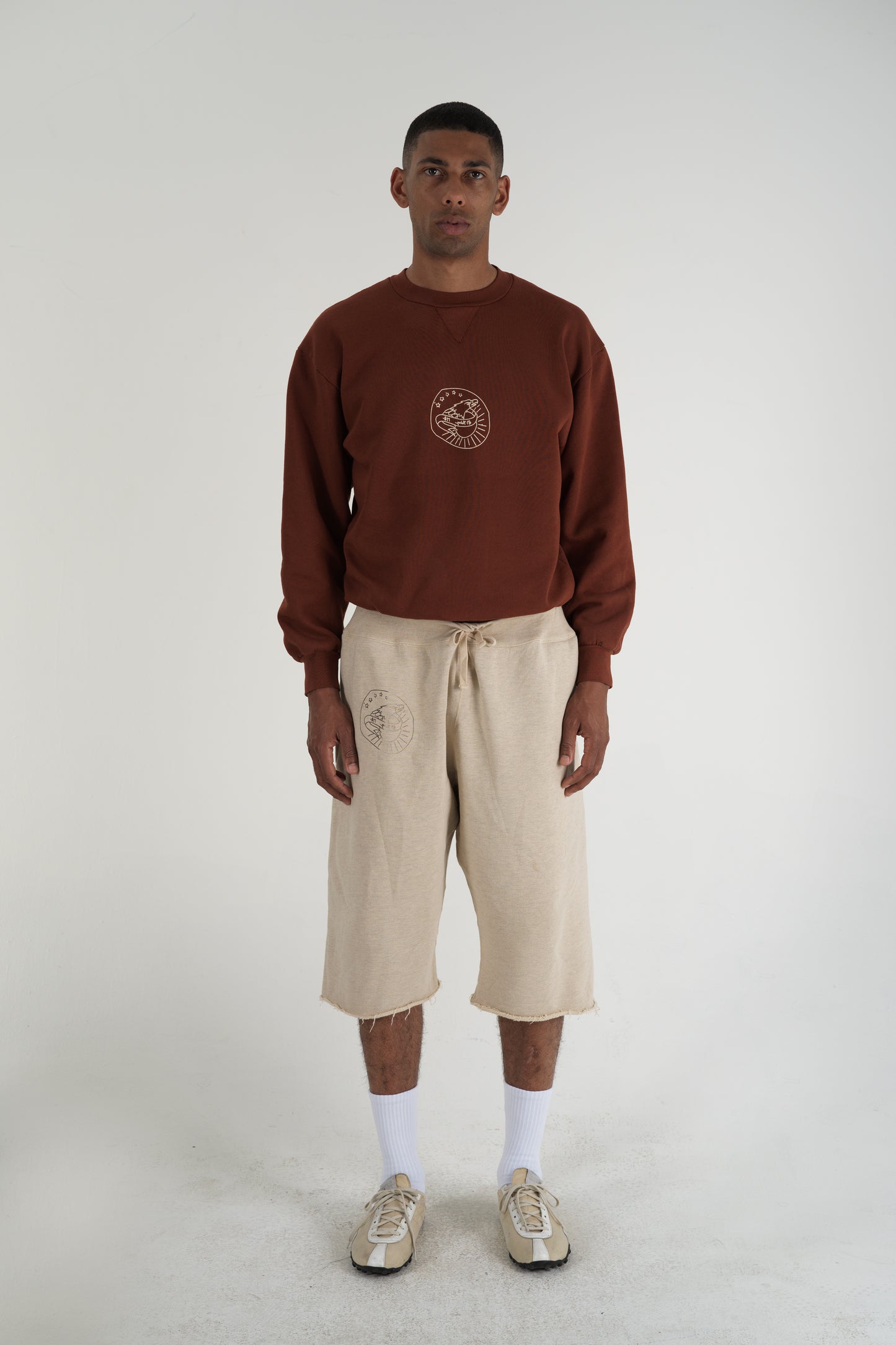 Men's Eagle Crewneck Rust