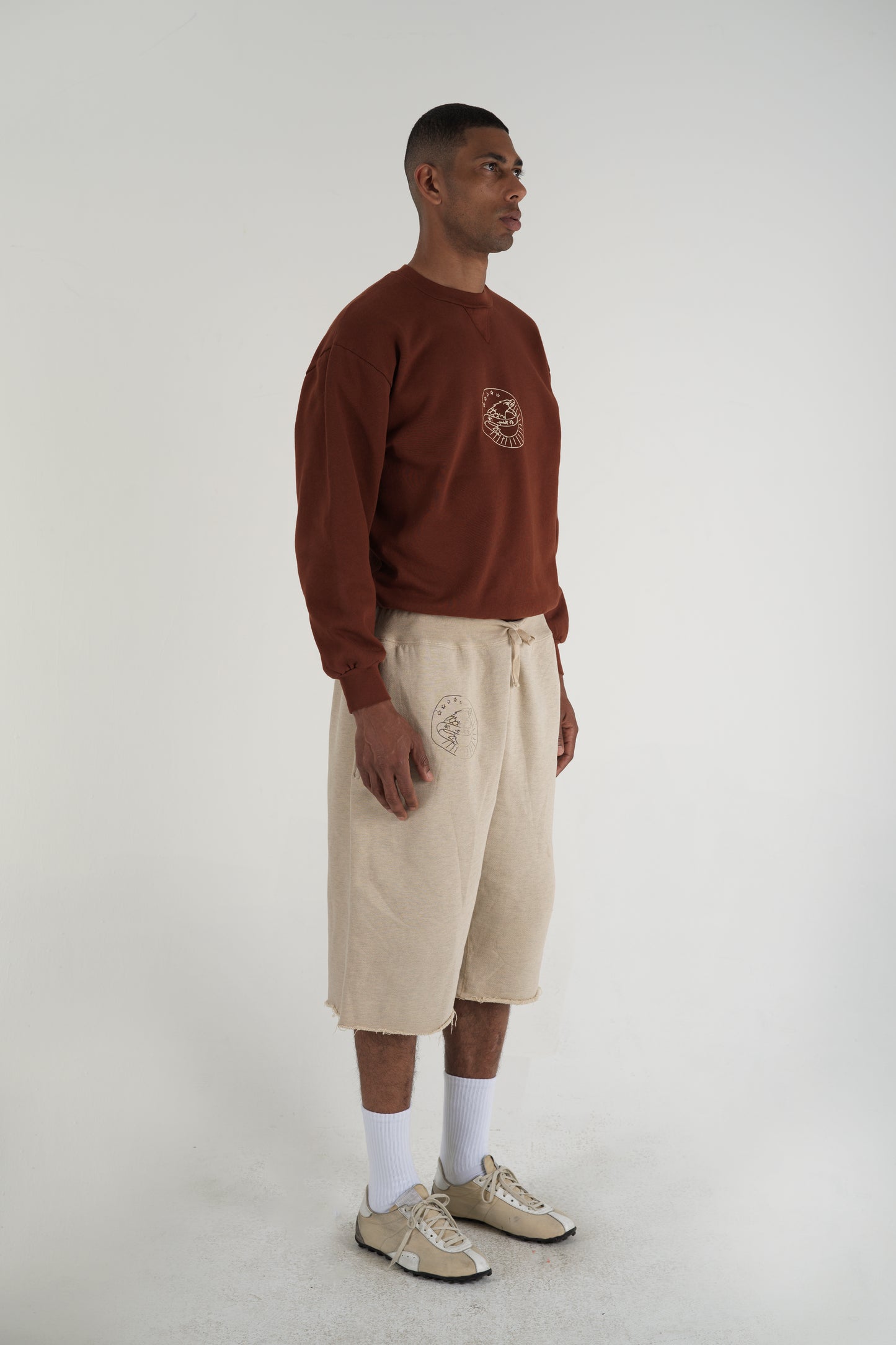 Men's Eagle Crewneck Rust