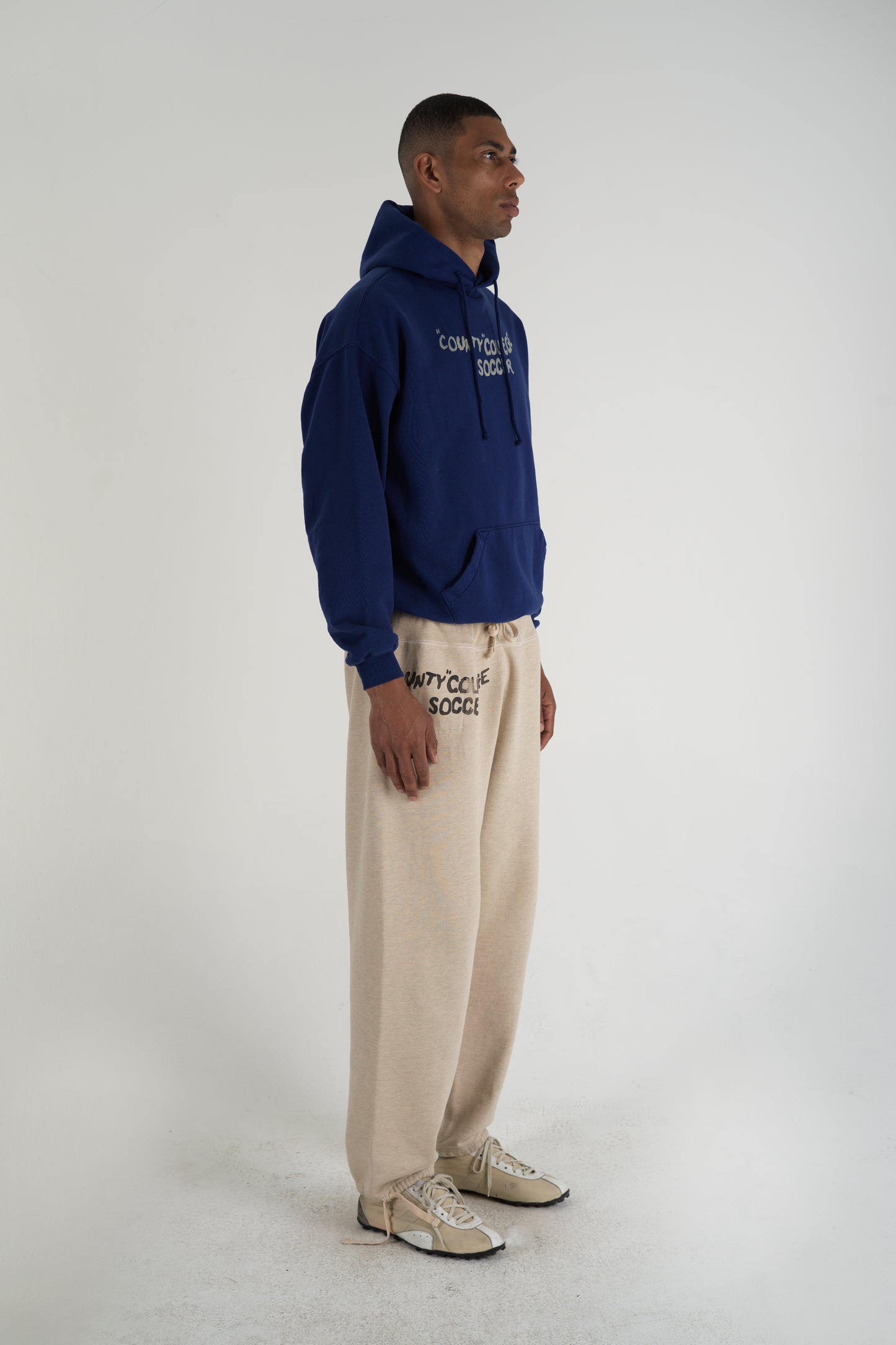 County College Soccer Pullover Blue