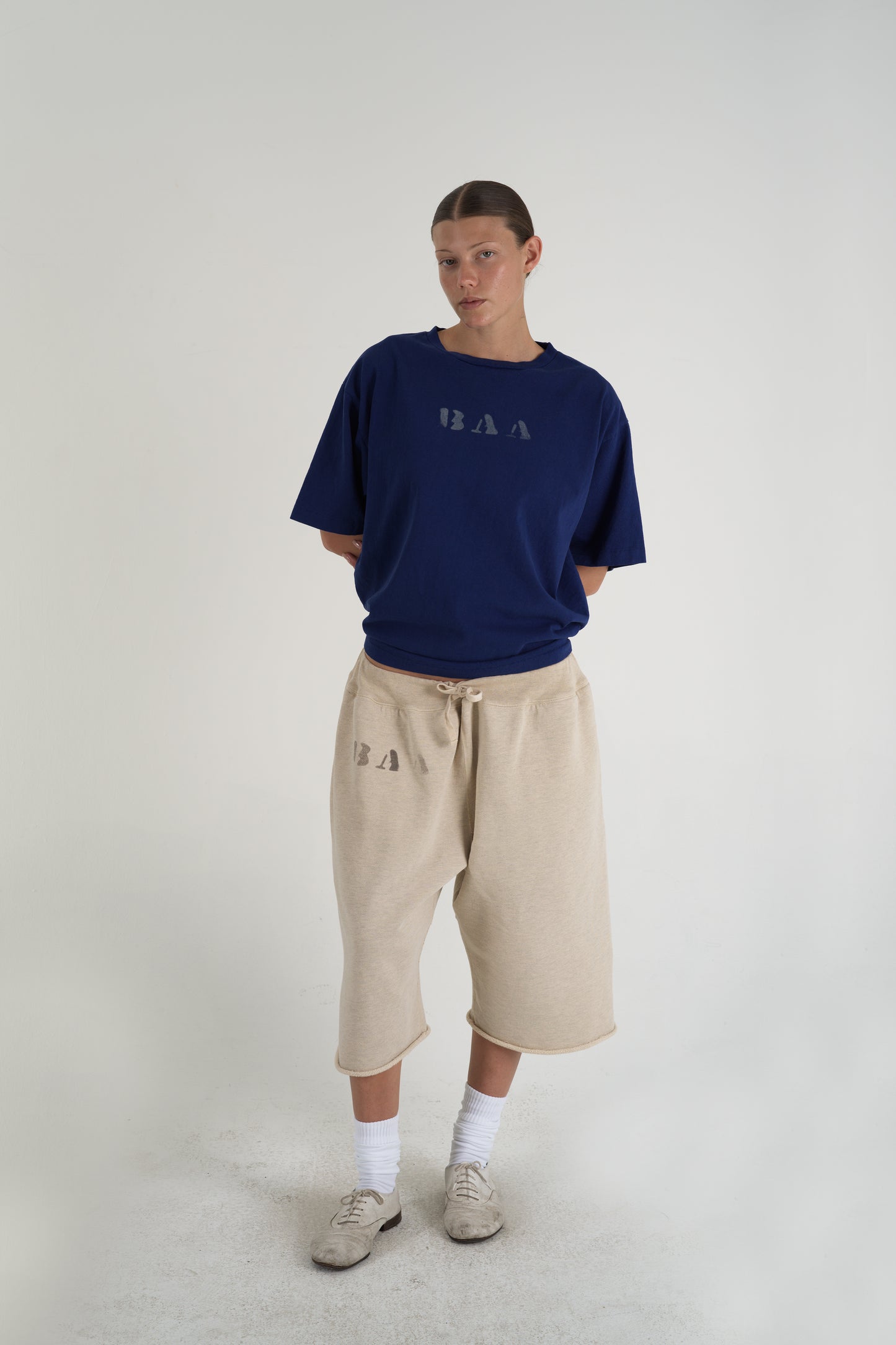 Women's BAA 3/4 Short Beige