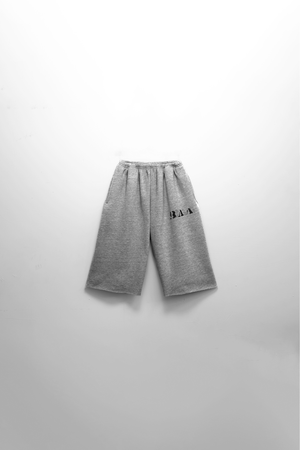 Core Grey 3/4 Shorts
