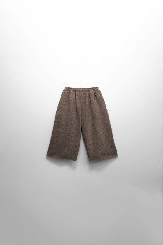 Men's 3/4 Shorts Washed Brown