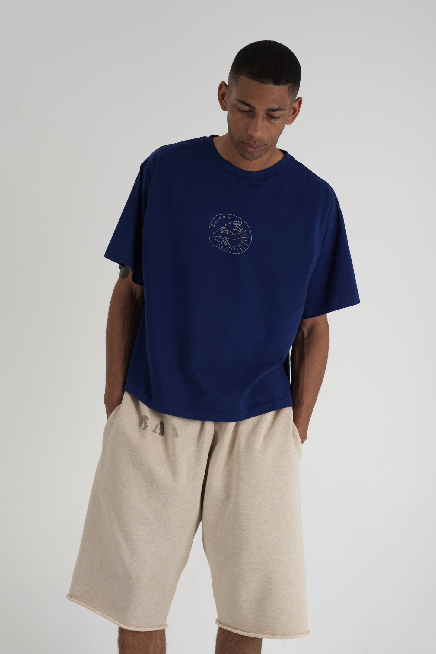 Men's Eagle T-Shirt Blue