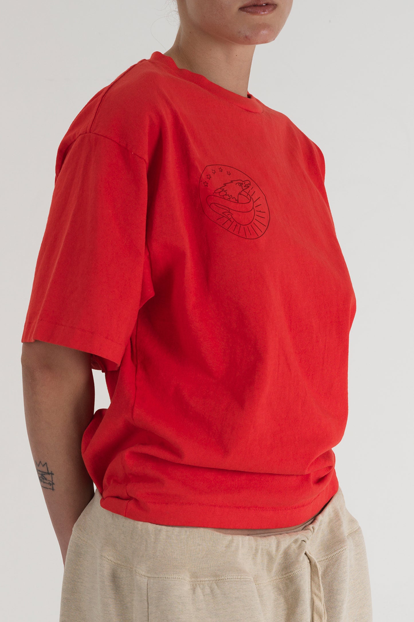 Women's Eagle T-Shirt Red