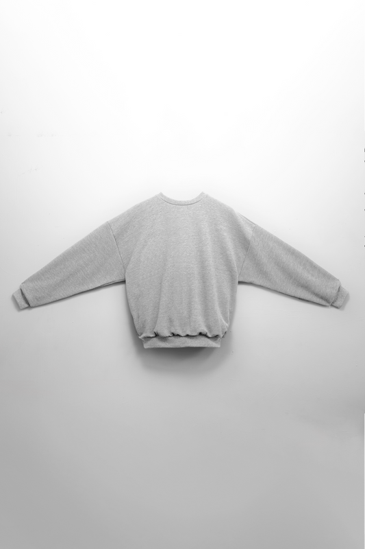 Women's Signature Crewneck Light Grey