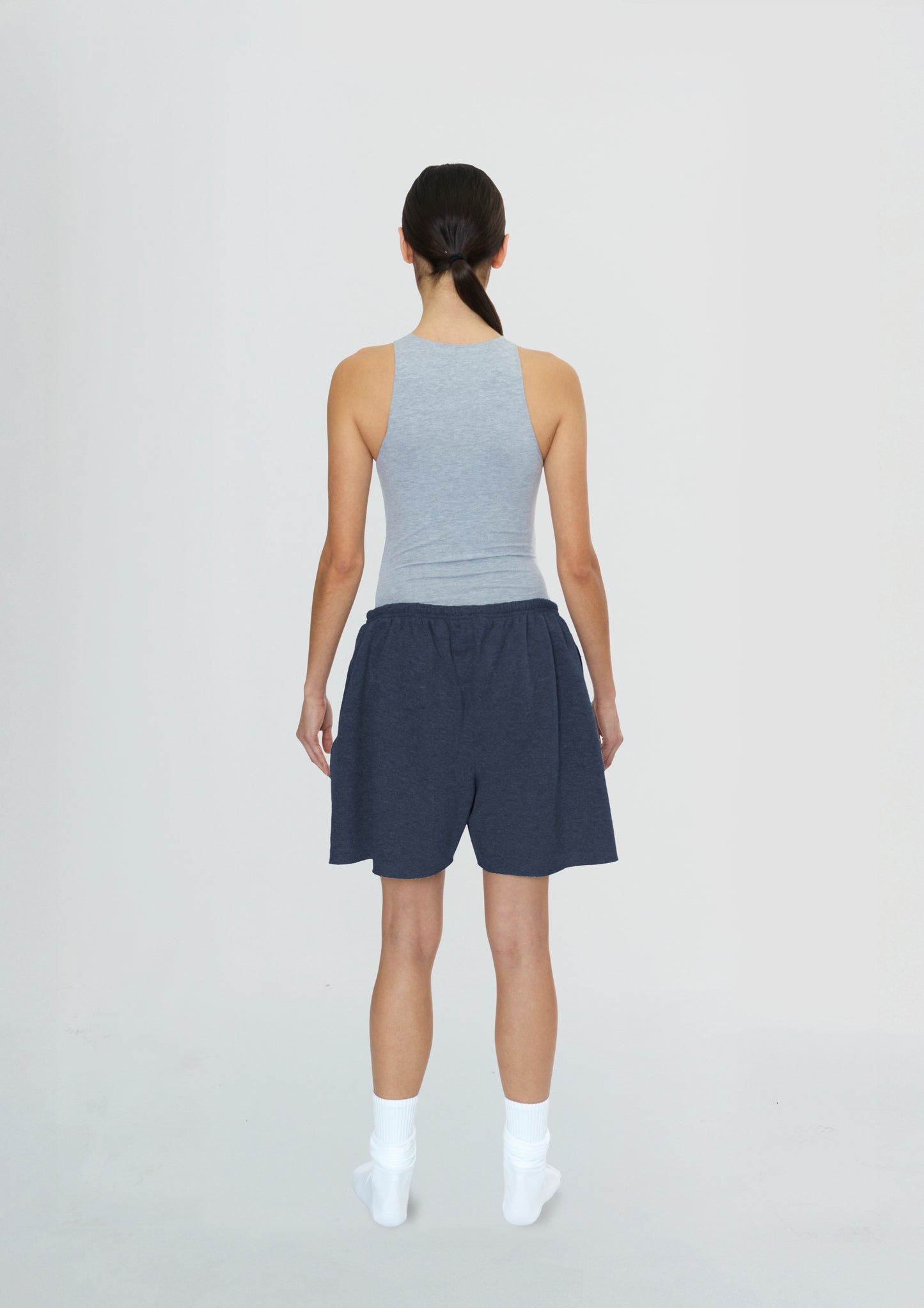 Women's Cropped Shorts Navy