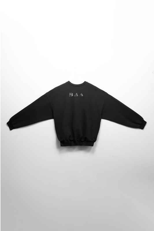 Core Black Crewneck