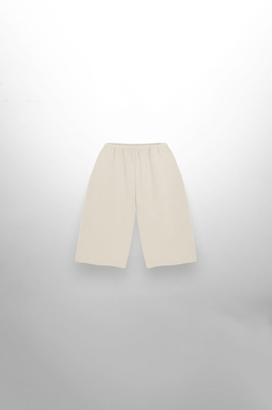 Women's 3/4 Shorts Everyday Dirty White