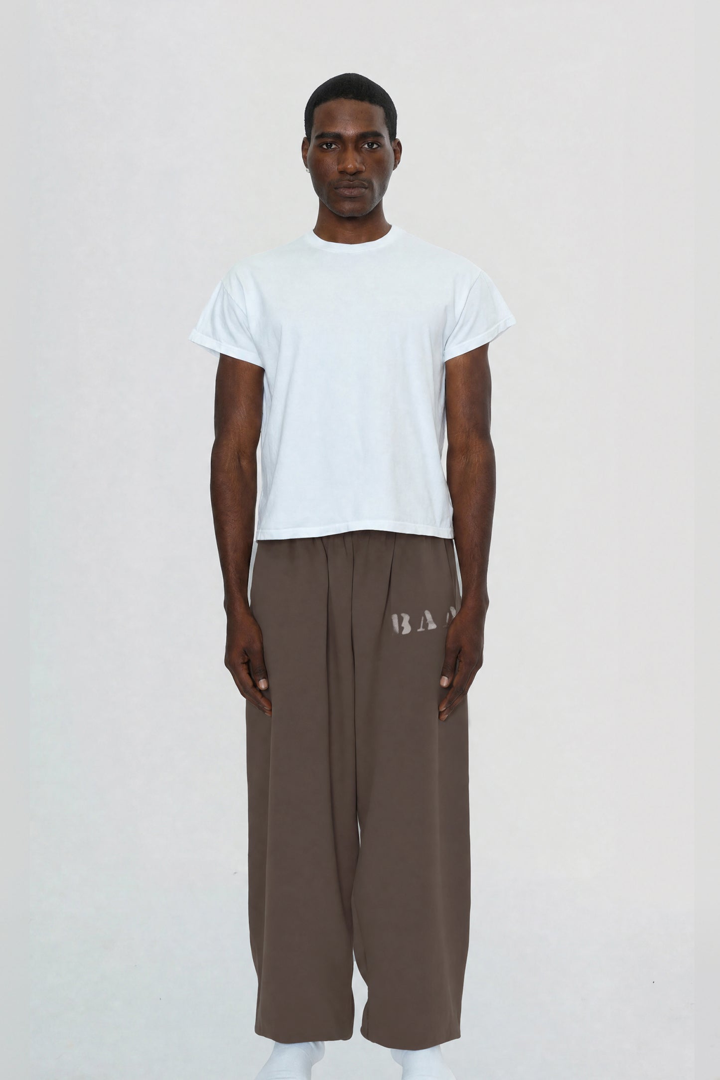 Core Washed Brown Sweatpants