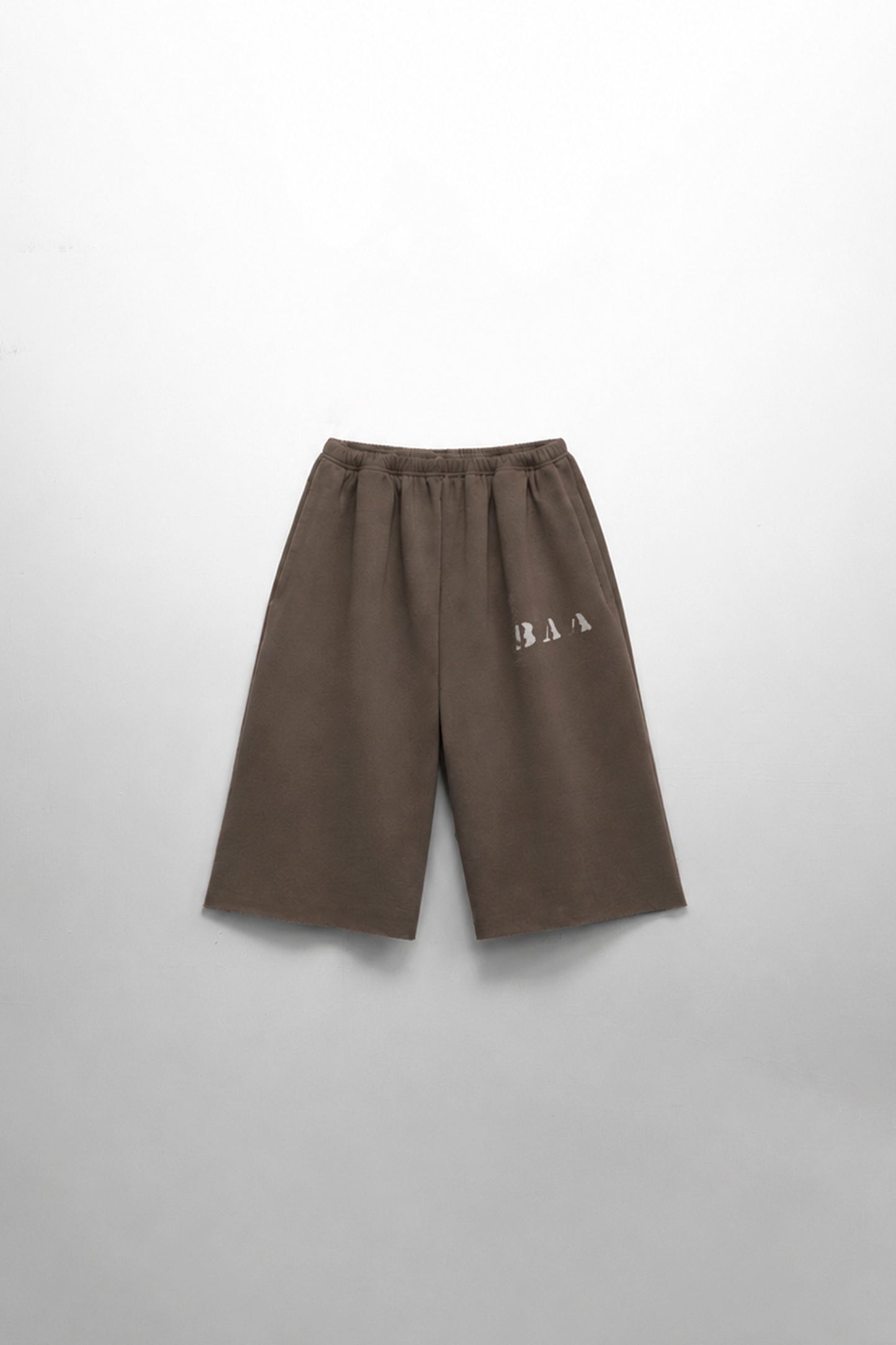 Core Washed Brown 3/4 Shorts