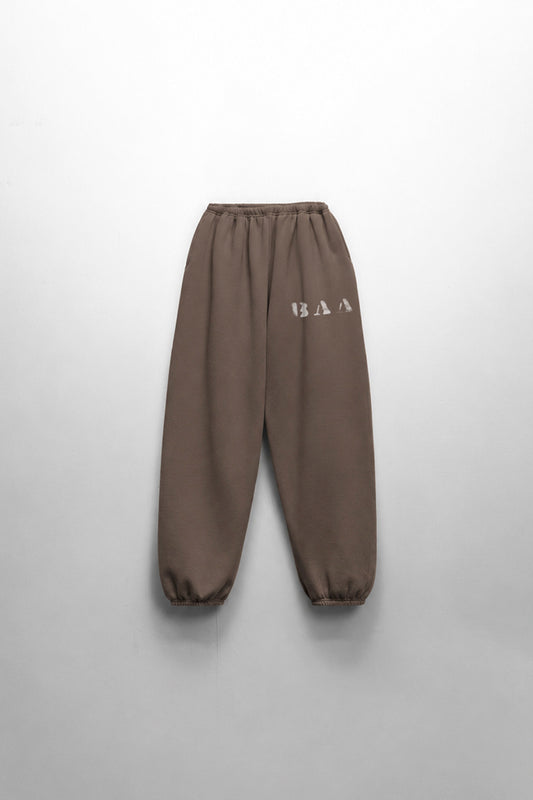 Core Washed Brown Sweatpants