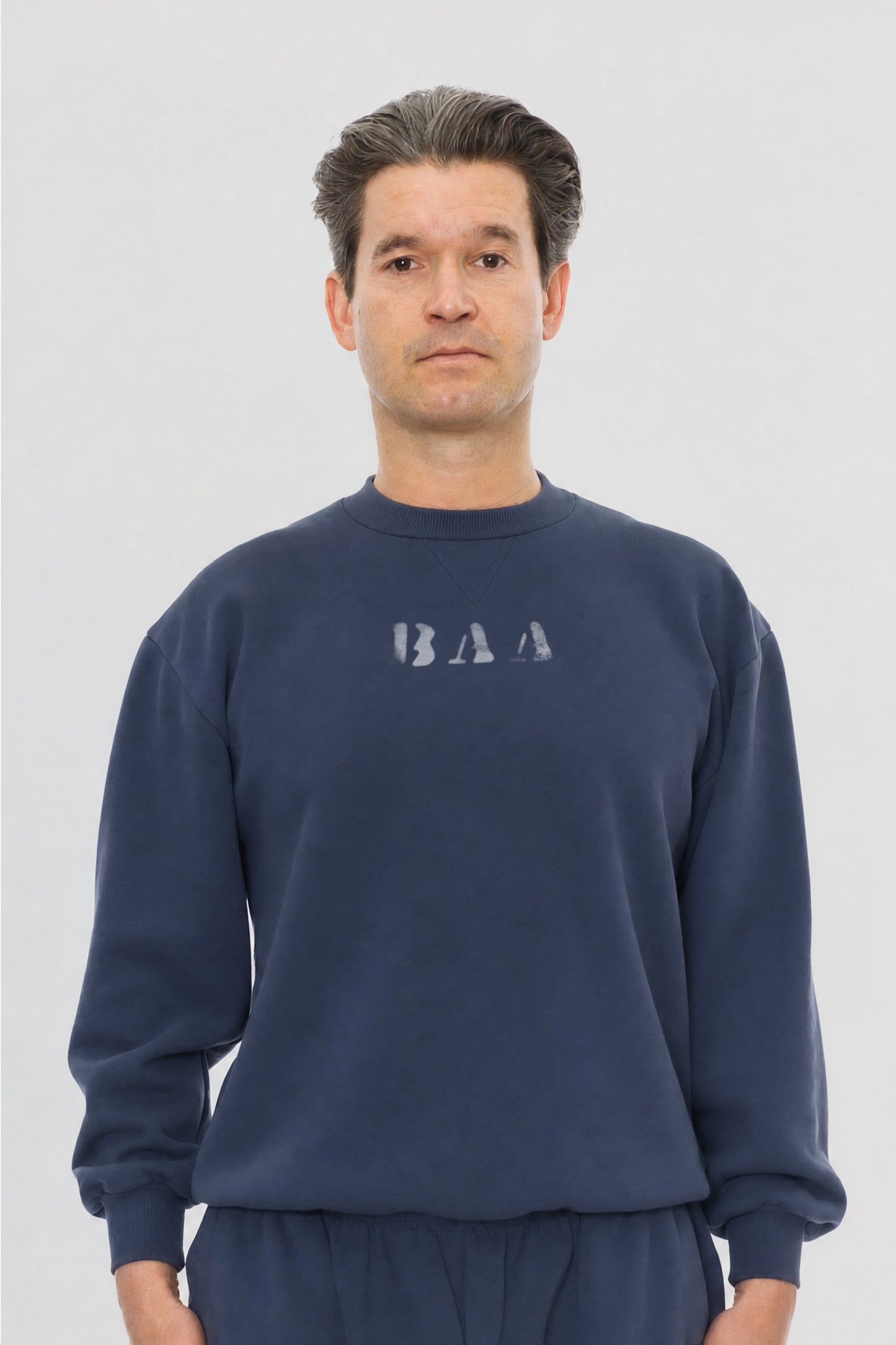 Core Navy Crewneck
