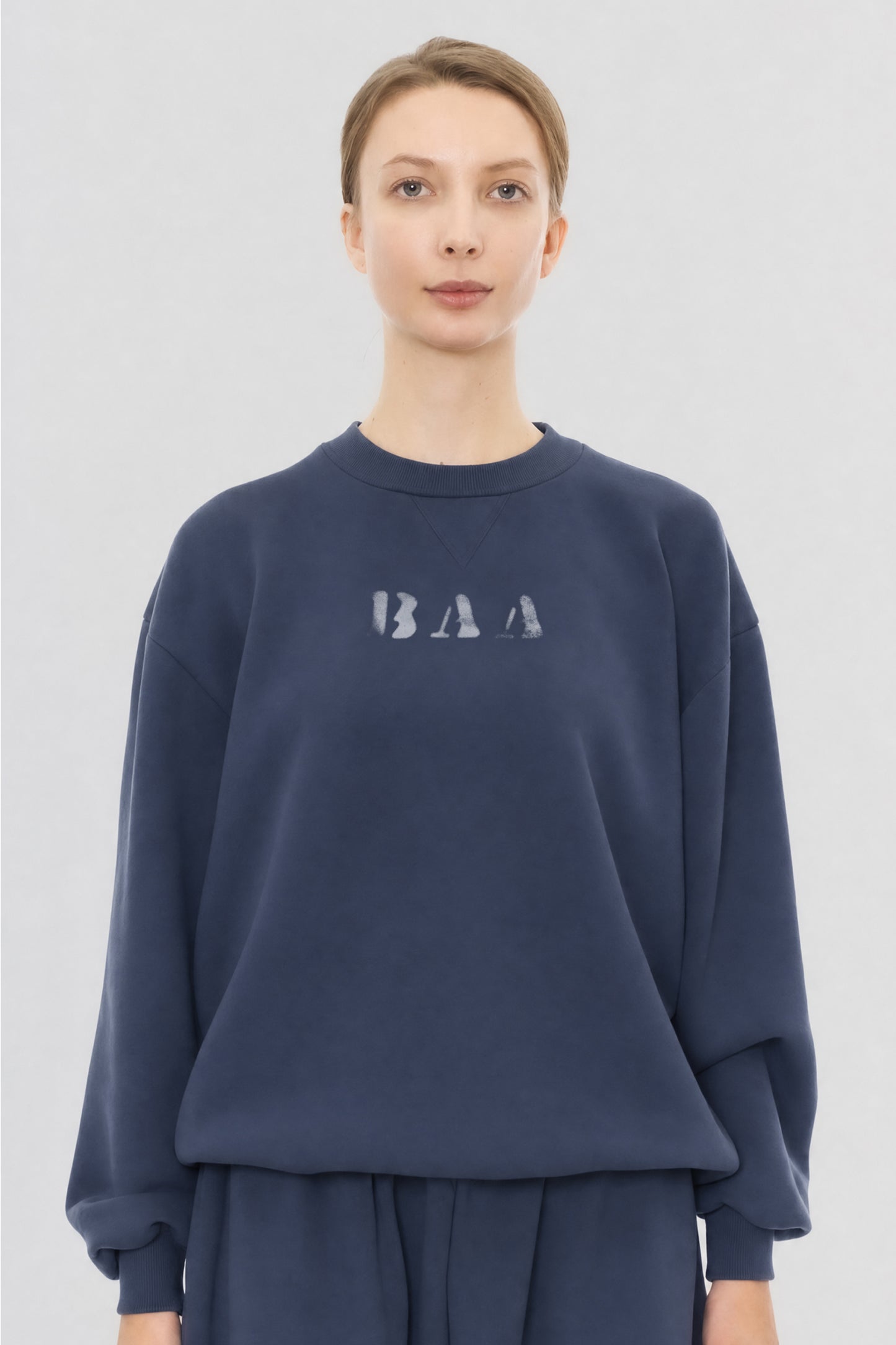 Core Navy Crewneck