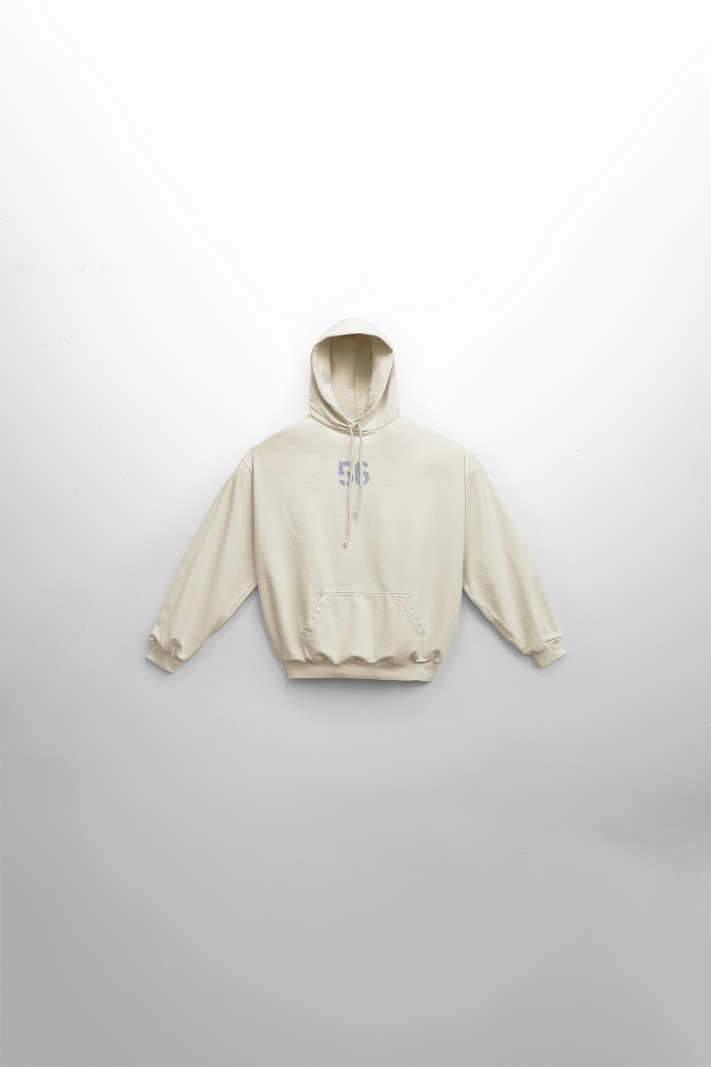 Women's 56 Oversized Hoodie Dirty White