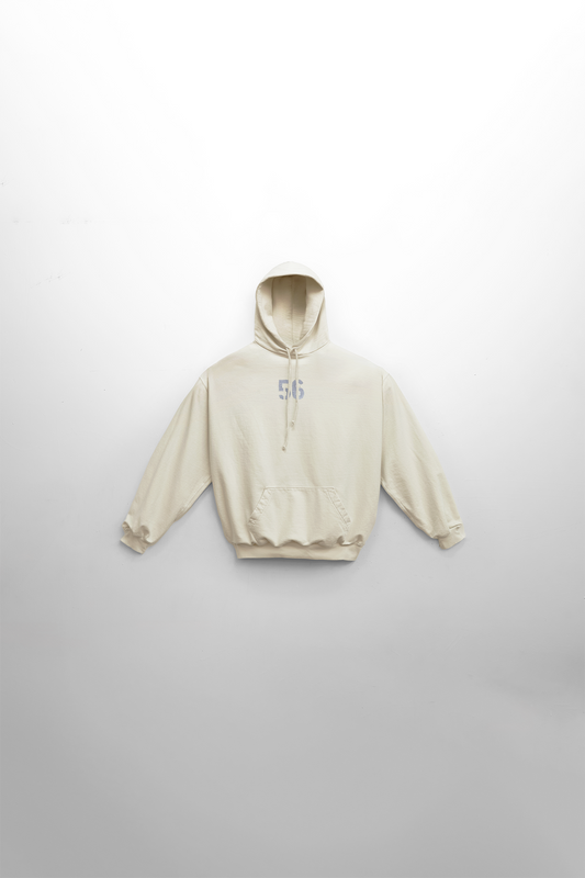 Women's 56 Oversized Hoodie Dirty White