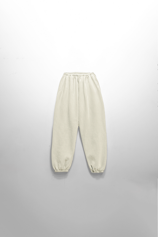 Women's Sweatpants Everyday Dirty White