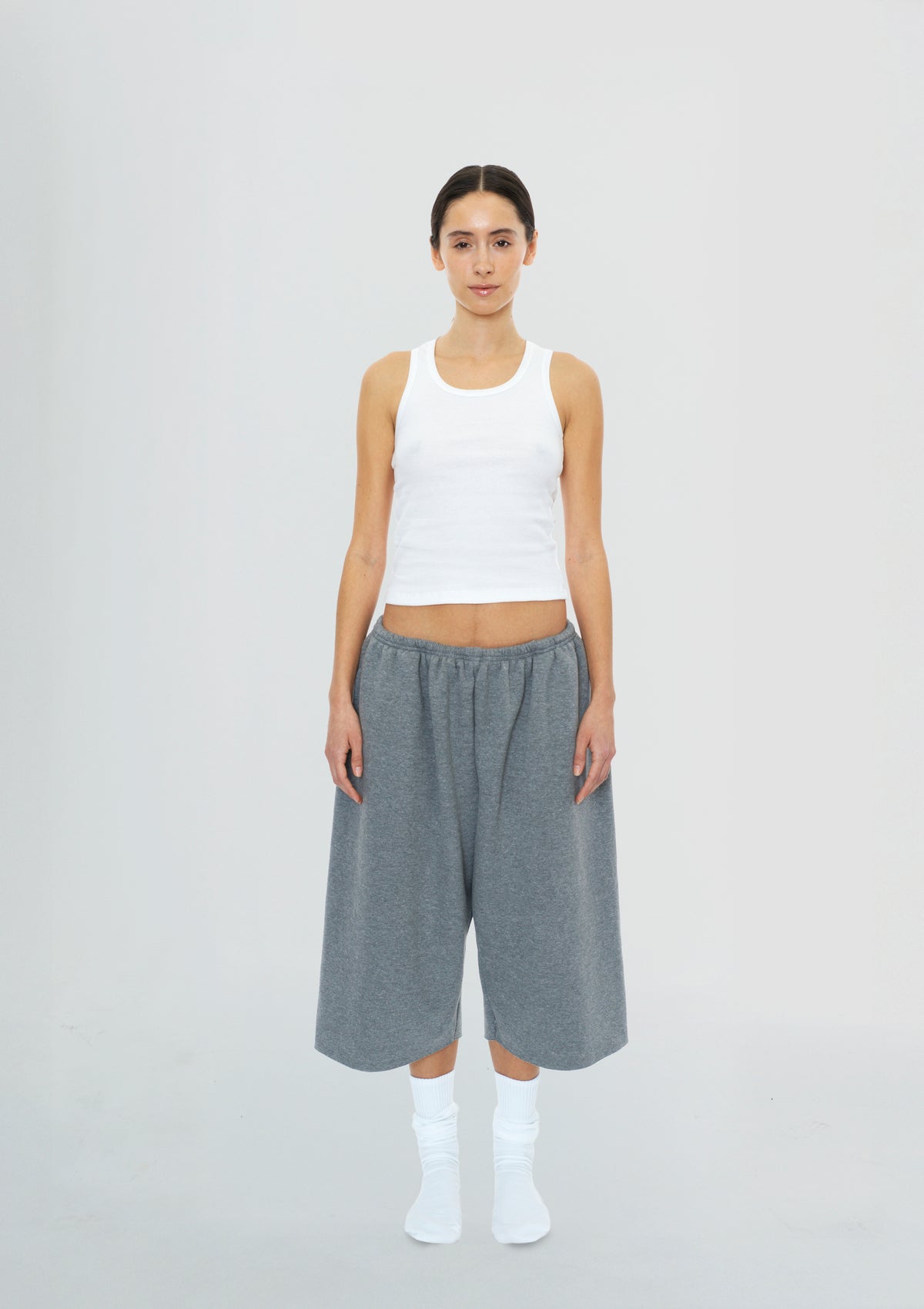 Everyday 3/4 Shorts Grey