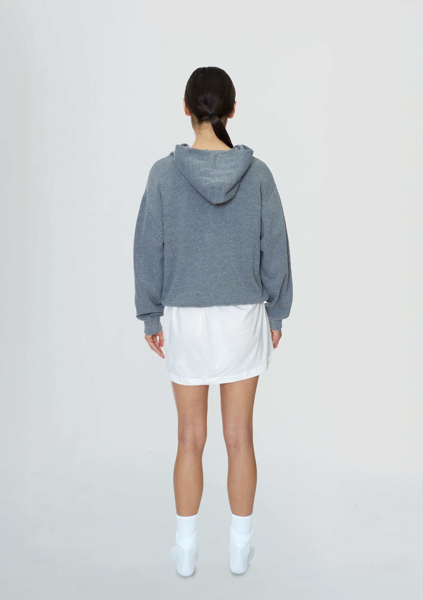 Women's Zip Up Grey