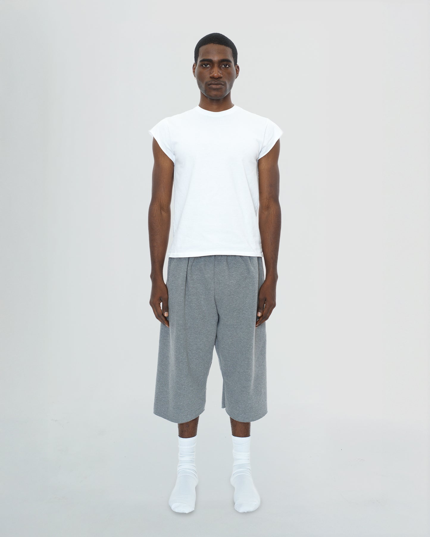 Men's Muscle Tee White