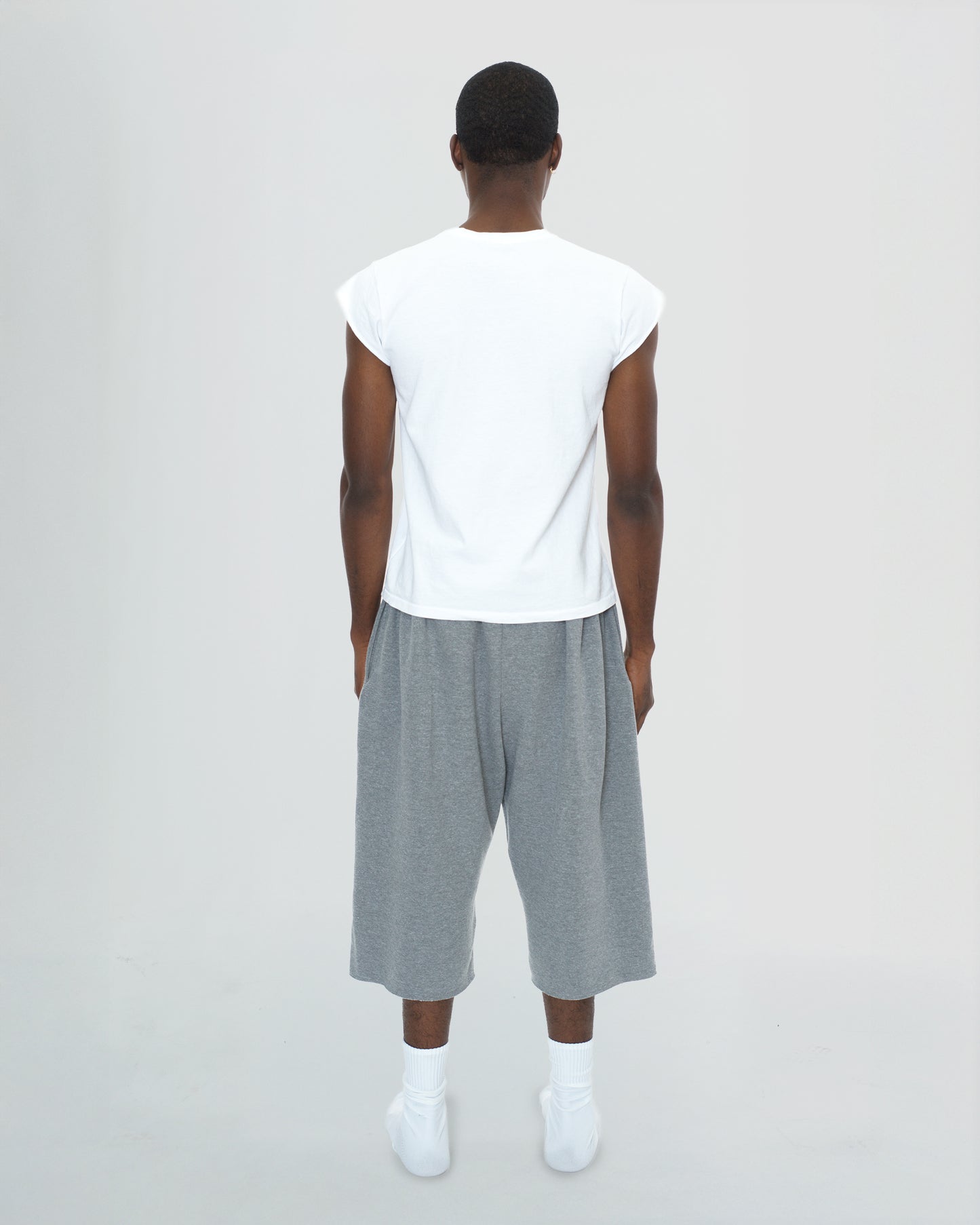 Men's Muscle Tee White