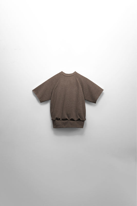 Men's Raglan Washed Brown
