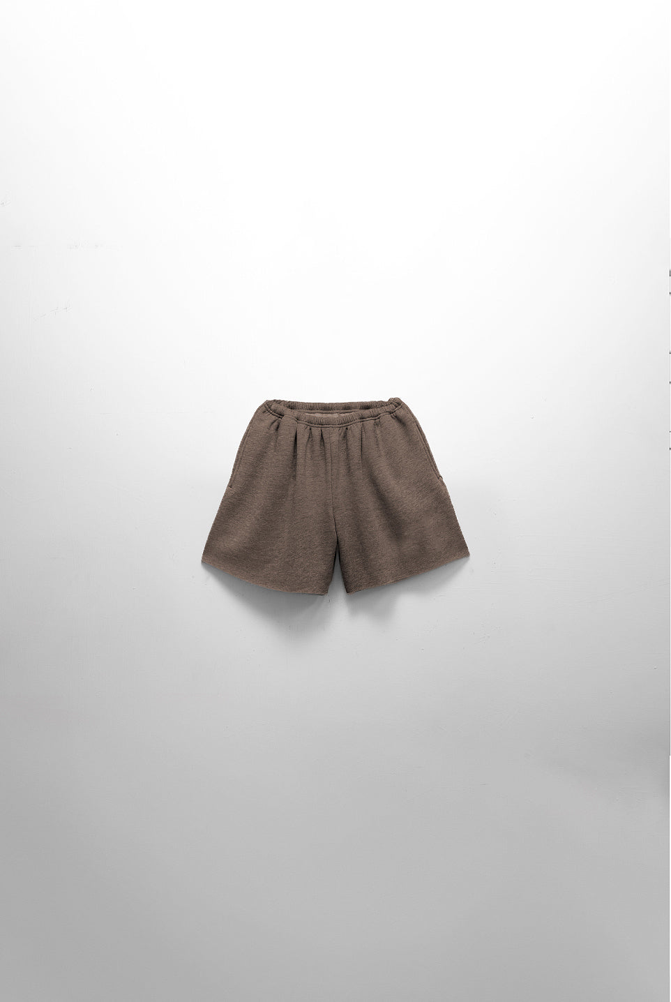 Women's Cropped Shorts Washed Brown