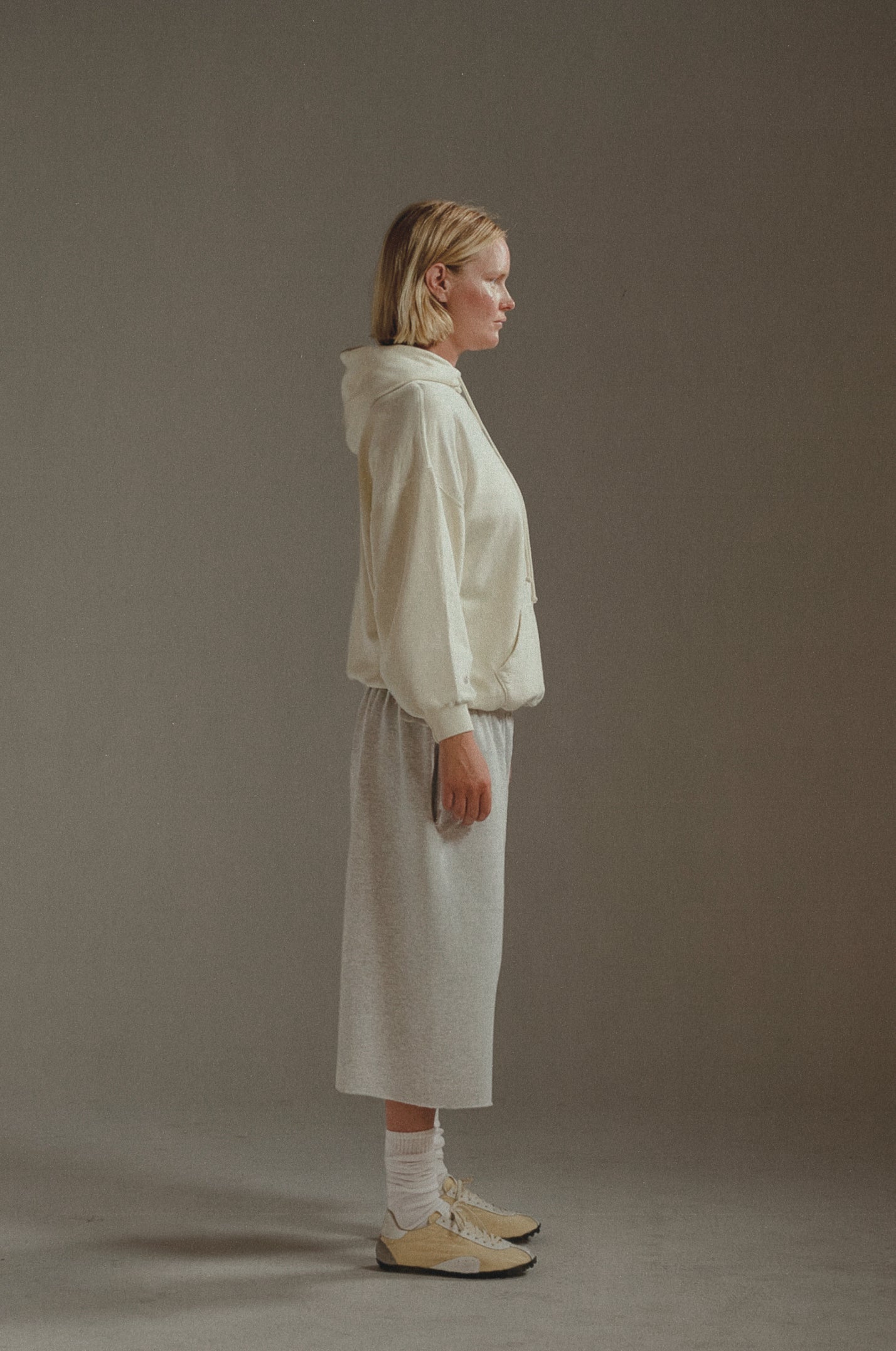 Women's 56 Oversized Hoodie Dirty White