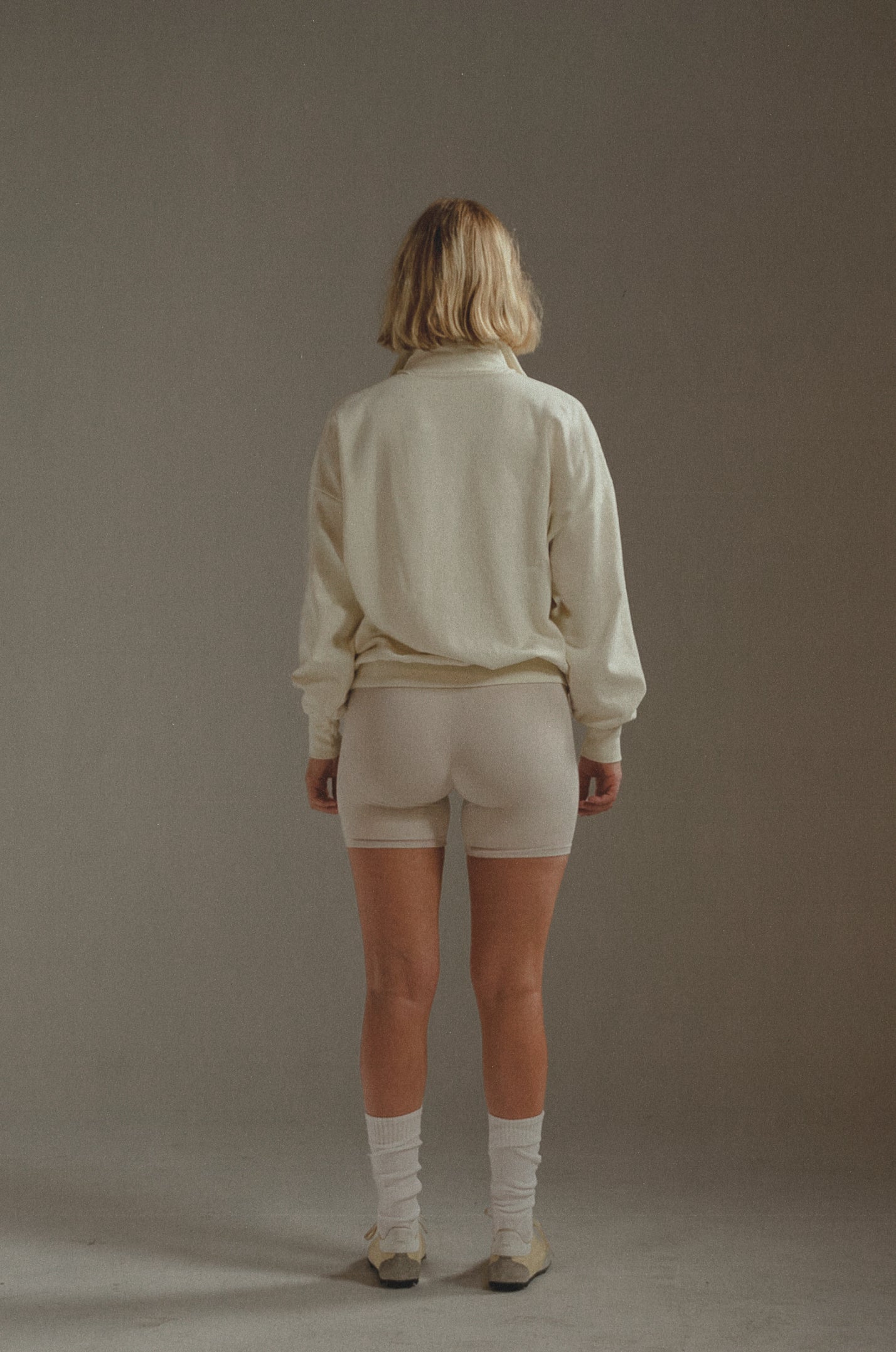 Women's 56 Rugby Zip Dirty White