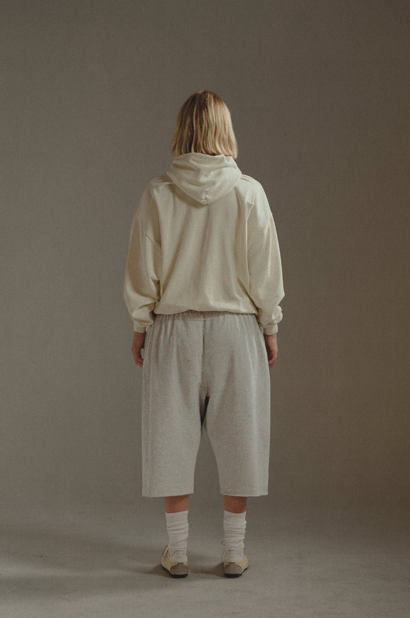 Women's 56 Oversized Hoodie Dirty White