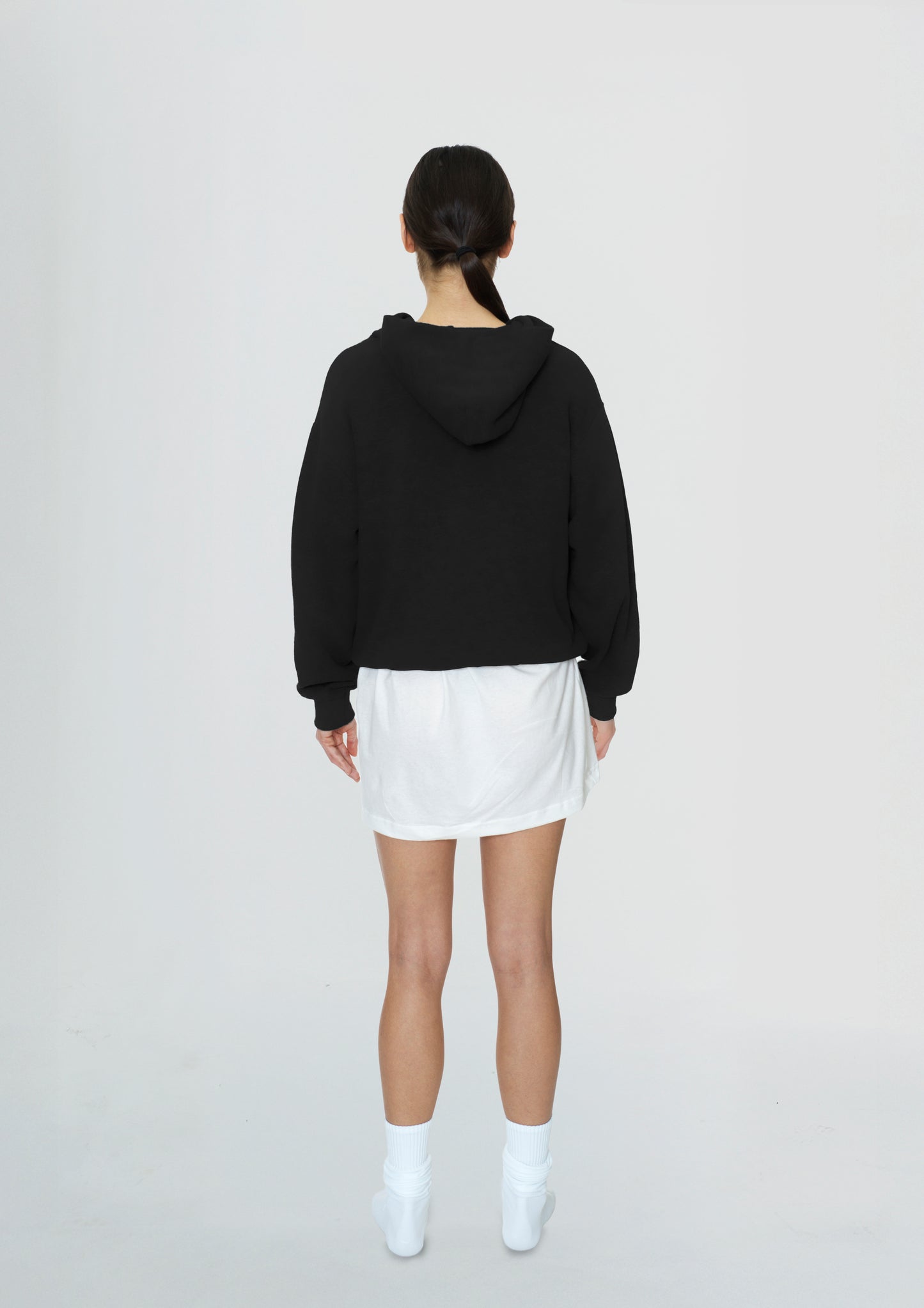 Women's Zip Up Black