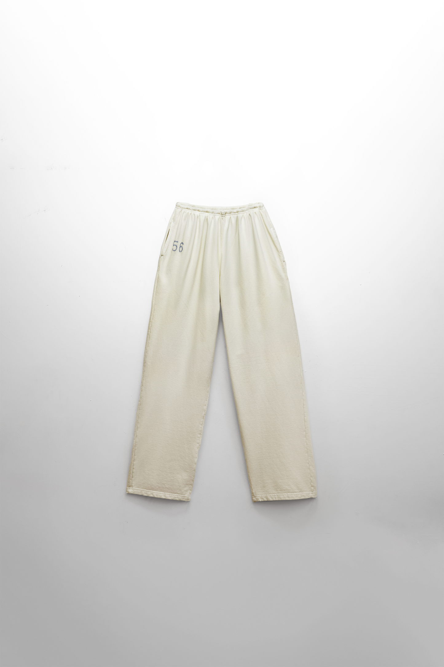 Women's 56 Straight Sweats Dirty White