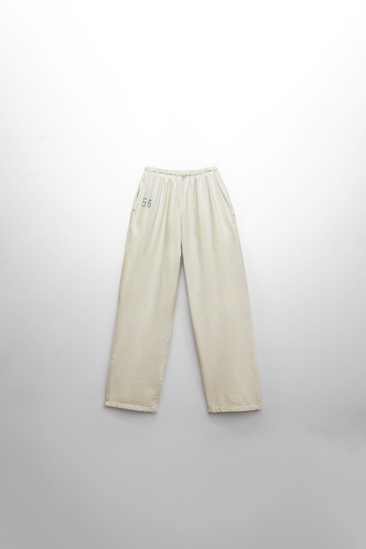 Women's 56 Straight Sweats Dirty White