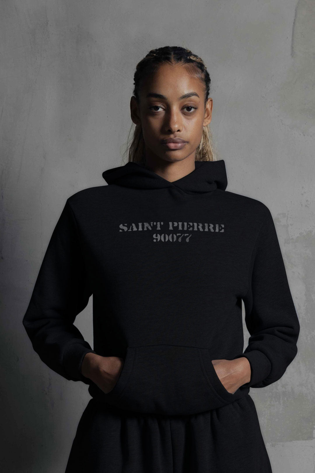 Women's Pullover Saint Pierre Black